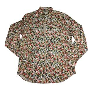 J.Crew Men's Long-Sleeve Secret Wash Shirt in Springfield Floral NWT